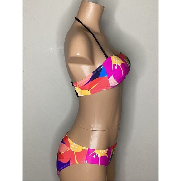 New. La Blanca multicolored bikini set. Small. Retails $144 - Picture 3 of 8